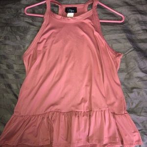 Pink tank top